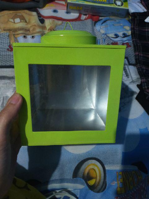 Kaleng Kerupuk Mini Ukuran 13x13cm/toples Unik/toples Jadul/ Wadah Lucu Serbaguna