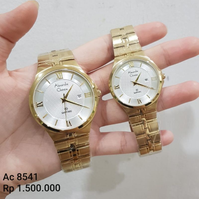 Jam Couple Alexander Christie AC8541 Ori // ac 8541 ld // ac 8541 md