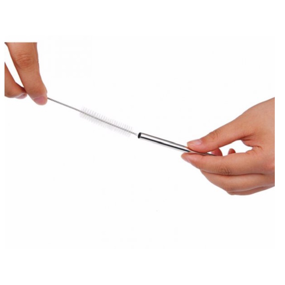 homimart I Sikat Sedotan - Sikat Pembersih Sedotan / Sikat Sedotan STAINLESS Brush Straw - Terlaris