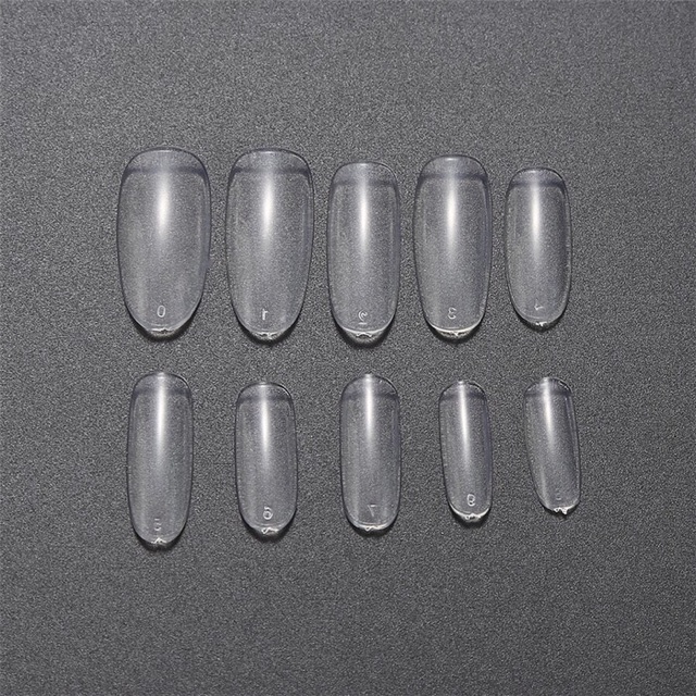 500pcs LONG OVAL fake nail kuku palsu oval / fake nail nails kupal nail extension nailart