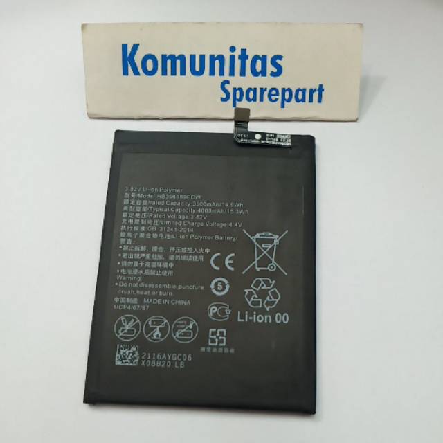 BATRE/BATERAI HWI MATE 9/Y7 PRIME OEM
