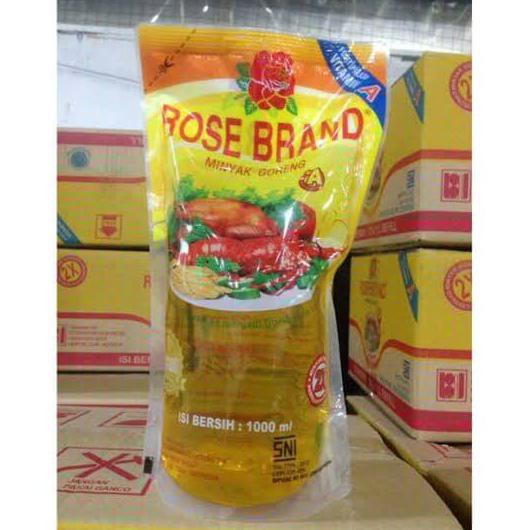 

*Promo* Minyak Goreng Rosebrand Kemasan 1 Liter 1 Dus Isi 12 Pcs