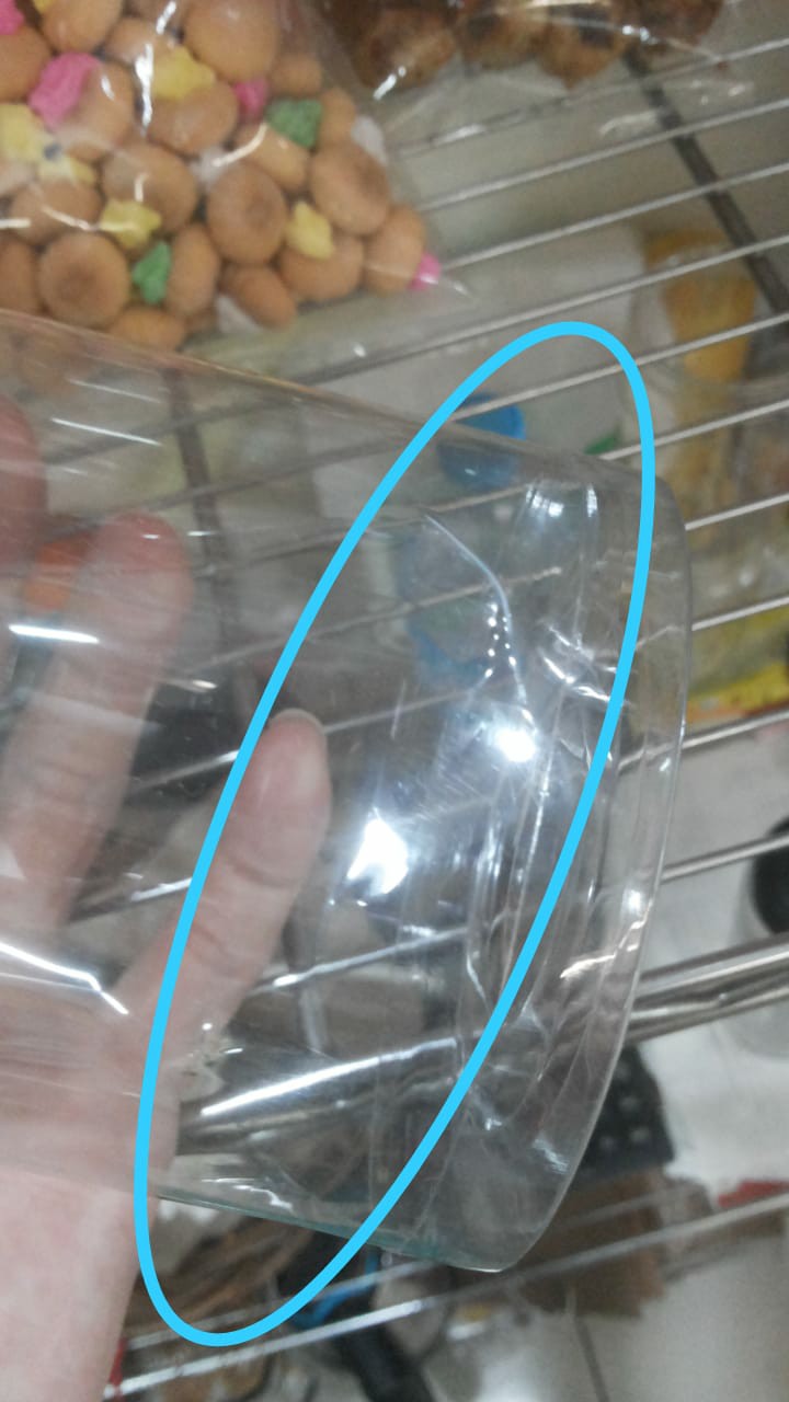 Tabung Mika 8x17 Kemasan Toples Bundar Plastik