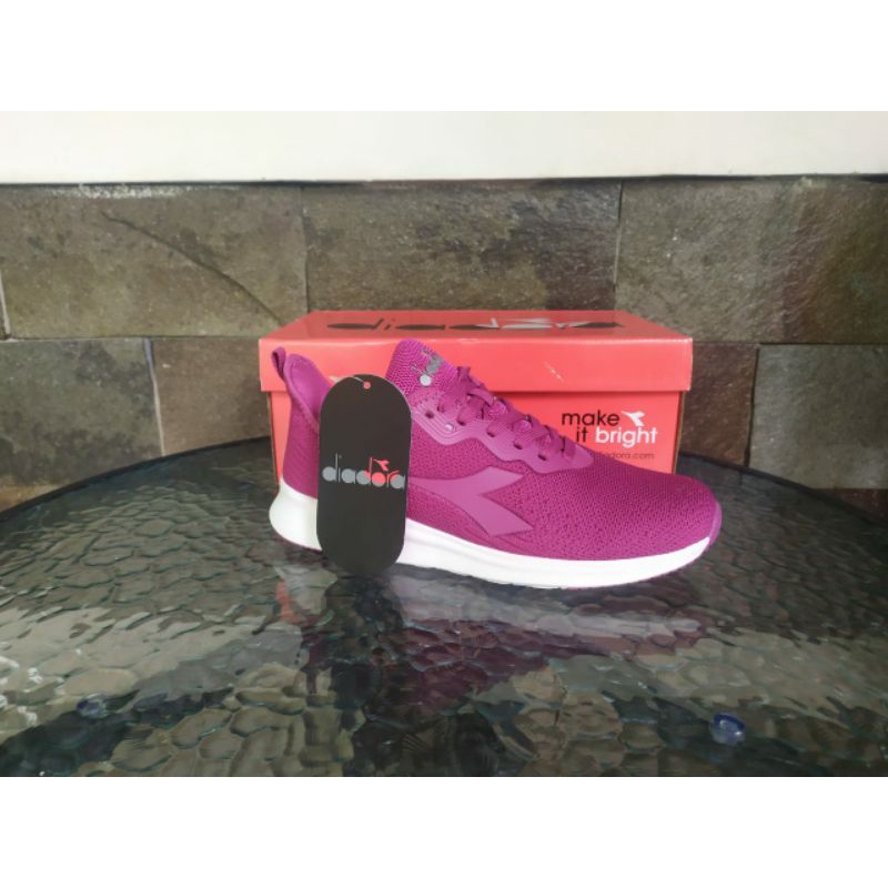 Original Sepatu Diadora Zelindo (W) Lt Purple