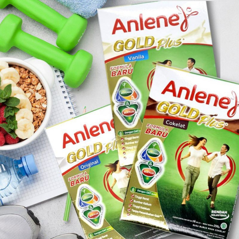

Anlene gold plus 240 gr. Anlene gold vanilla Anlene gold coklat