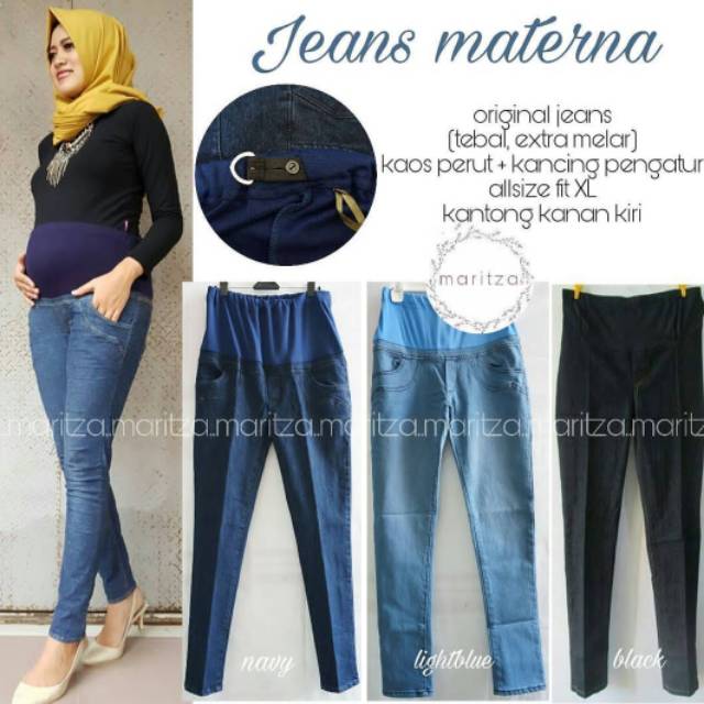 Celana Hamil  Kerja Celana Hamil  Jeans Materna Celana 