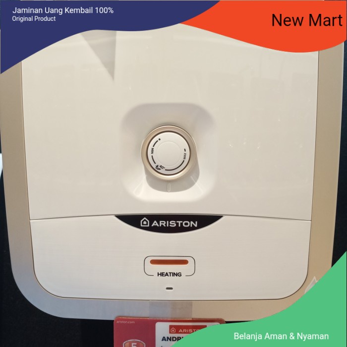pemanas air/kamar mandi/Water heater / pemanas air Ariston 30 ltr