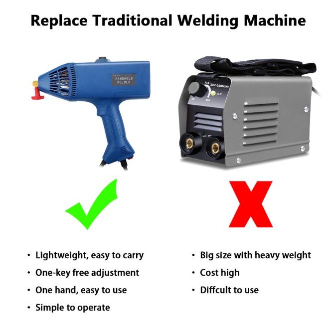 MESIN LAS LISTRIK GENGGAM PORTABEL 220V 4800W MESIN LAS BUSUR CERDAS ZG6546EAC