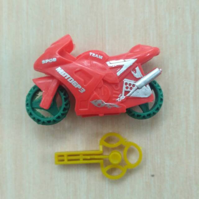 Mainan MotoGP Tarik mini / motor tarik murah