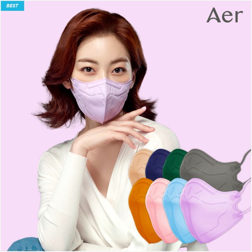 AER PRO Korea Professional Filtration Color MASK 4ply [1 Lembar]