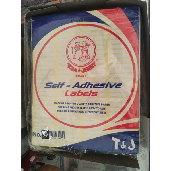 

STICKER LABEL TOM & JERRY NO.99