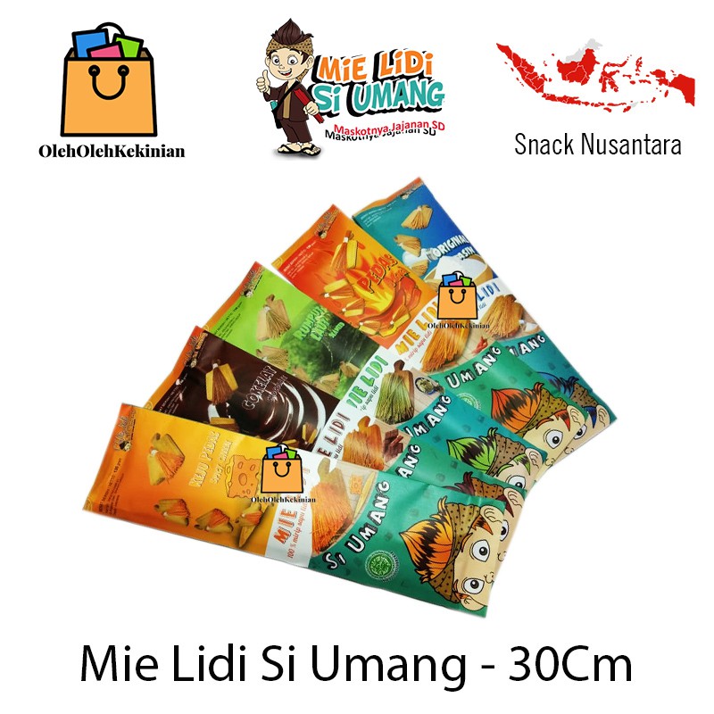 

Si Umang Mie Lidi Renyah 30 Cm - Netto 130 G