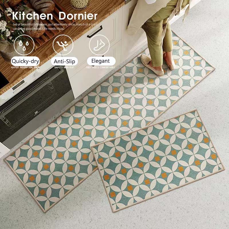 TOKOMUDA Keset Kaki Pintu Kamar Antislip Keset Dapur Kitch Trendy Door Floor Mat Trendy 2in1 LWK02