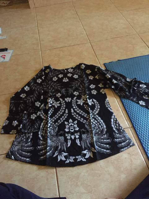 Maura Couple-sania Ruflle Batik Couple Ori Ndoro Jowi Dnt Garansi Termurah Shopee