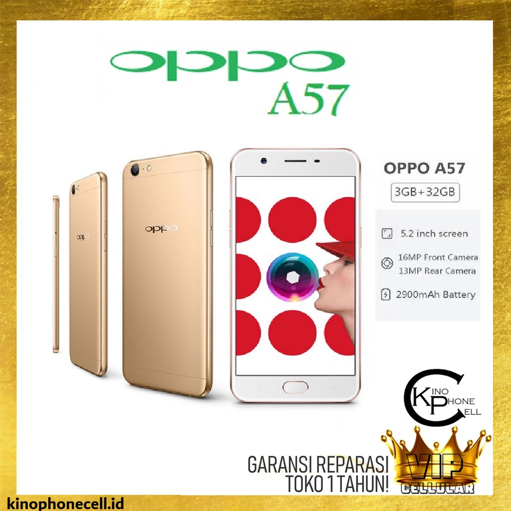 HP OPPO A57 A37 RAM 4/64GB 3/32GB 2/16GB NEW Handphone Murah OPPO 100% Garansi Toko