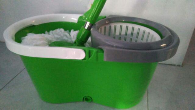Q2 Magic Mop Roda Spin Mop Wonder Mop Q2 623 - Alat Pel Putar Beroda Q2623  .