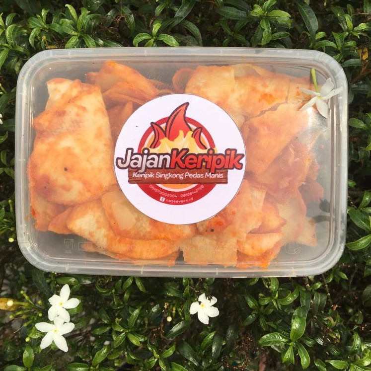 

Keripik Singkong Pedas Manis Renyah