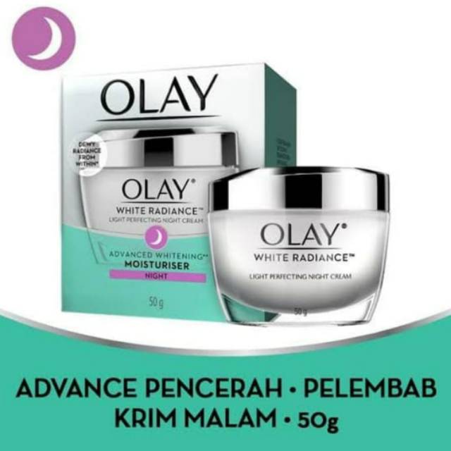 OLAY WHITE RADIANCE NIGHT CREAM 50G