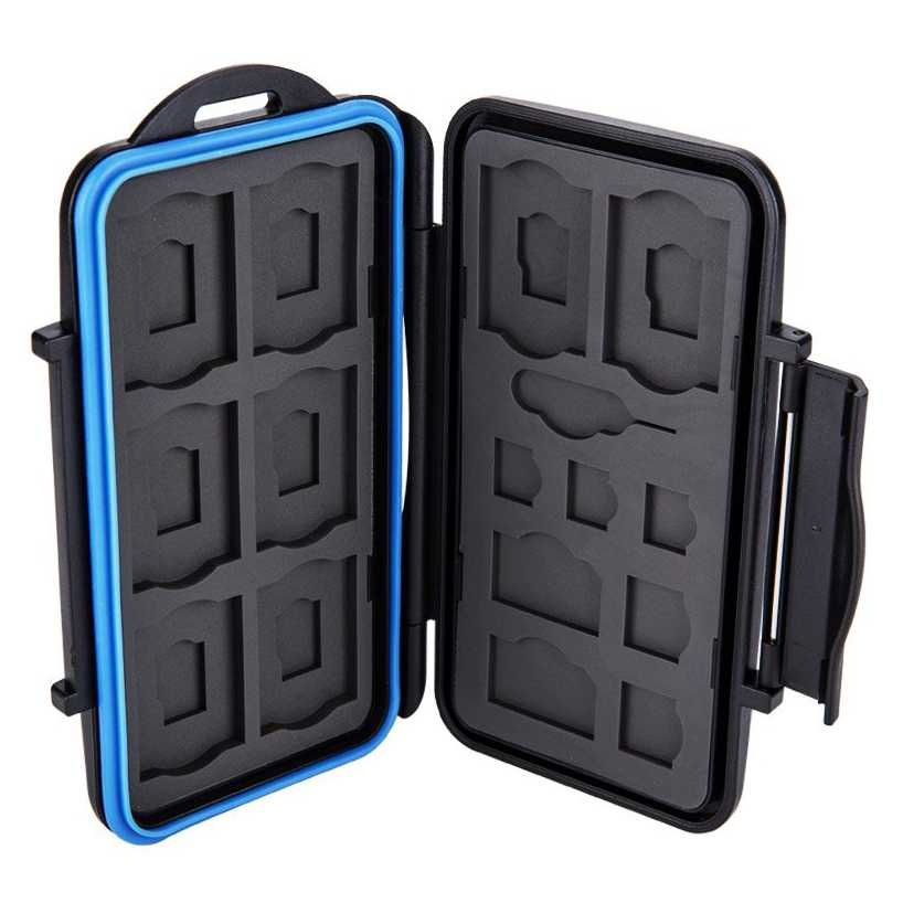 Memory Card Case Holder Storage Box 8 SD + 8 Micro SD - MC-STM23