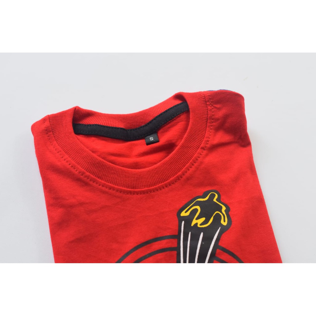 COD FREE ONGKIR KAOS ANAK DISTRO MOTIF IRONMAN SPIDERMAN SUPERHERO usia 1-6 tahun-3