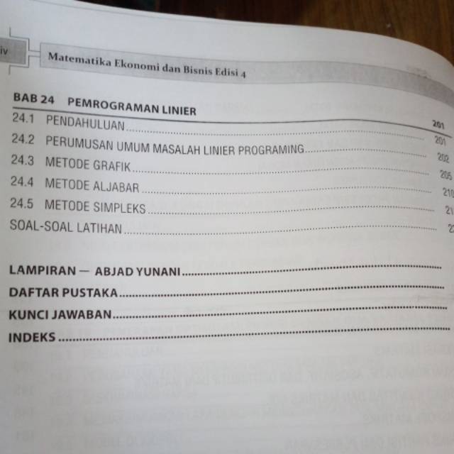 Buku Matematika Ekonomi Dan Bisnis Jilid 2 Edisi 4 By Josep