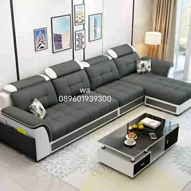 Sofa Leter L/Sofa L/Sofa Minimalis/Sofa Ruang Tamu/Kursi Sofa/Sofa Milkasari255