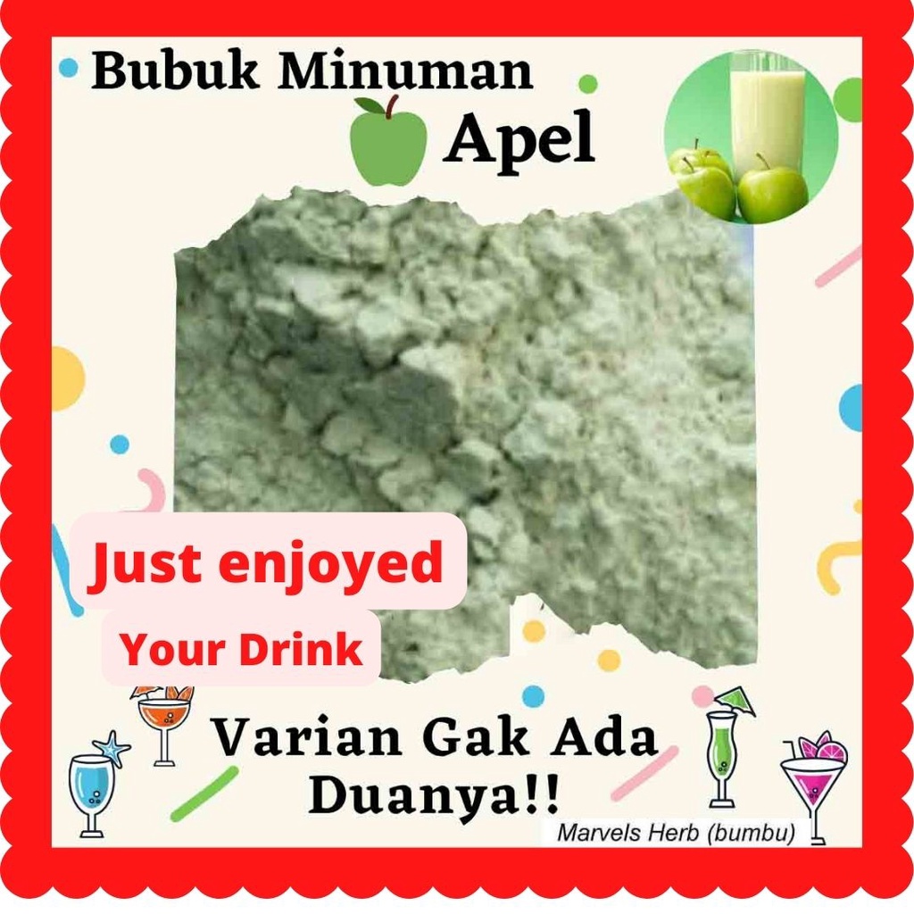 

Bubuk Minuman Rasa Apel 50Gr Minuman Powder Rasa Apel Bisa Kiloan Drinking Powder Kekinian Boba Aneka Instan Murah Enak Terbaik Halal Premium Distributor Toko Bukan 100Gr 100 Gram Javaland Verlin Plain