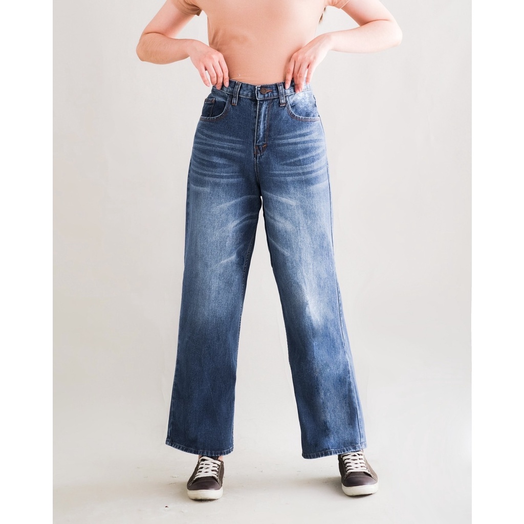 Myrubylicious QIABEL DENIM CULLOTE KODE KR24