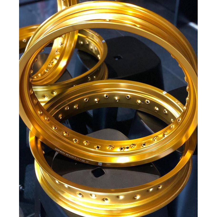 VELG TK BRIGHT SUPERMOTO 300/350 RING 17 HOLE 36 GOLD