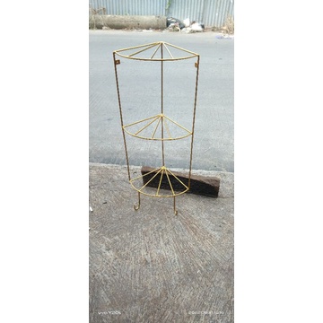 rak sudut ruangan/tempat bunga sudut