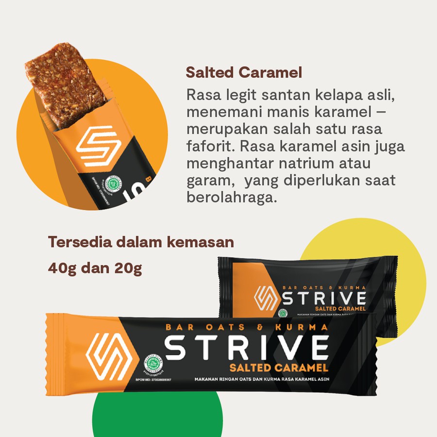 Strive Energy Bar Bite Size 20 gram