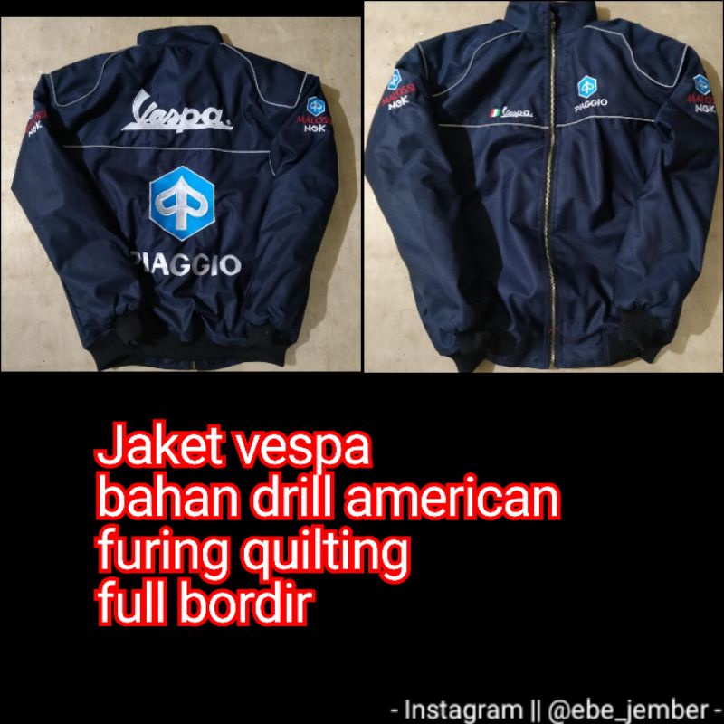 jaket vespa vintage classic new catalog