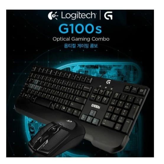 Logitech G100s Gaming Combo Keyboard + Mouse RESMI DAN BERGARANSI NEW