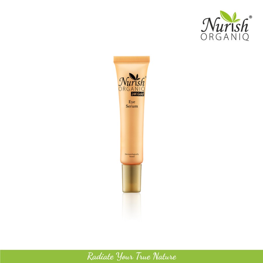 NURISH ORGANIQ [TWIN PACK] 24K Gold Eye Serum 15ml x 2 Pcs