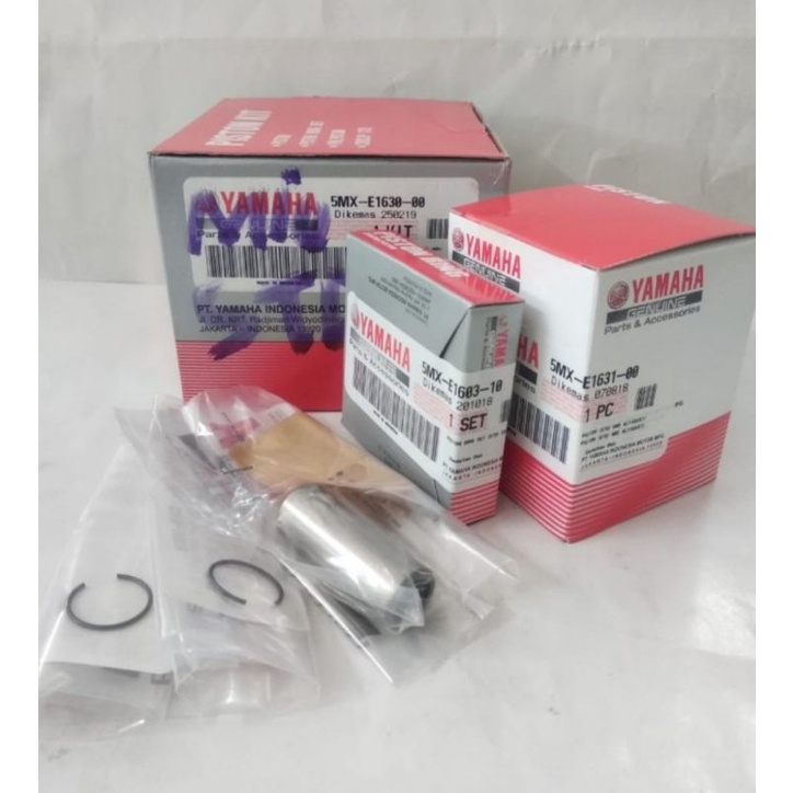 SEHER PISTON KIT MIO SPORTY MIO SOUL FINO KARBU NOUVO Z NOUVO OS STANDAR STD ASLI ORI YAMAHA 5MX E1630 00