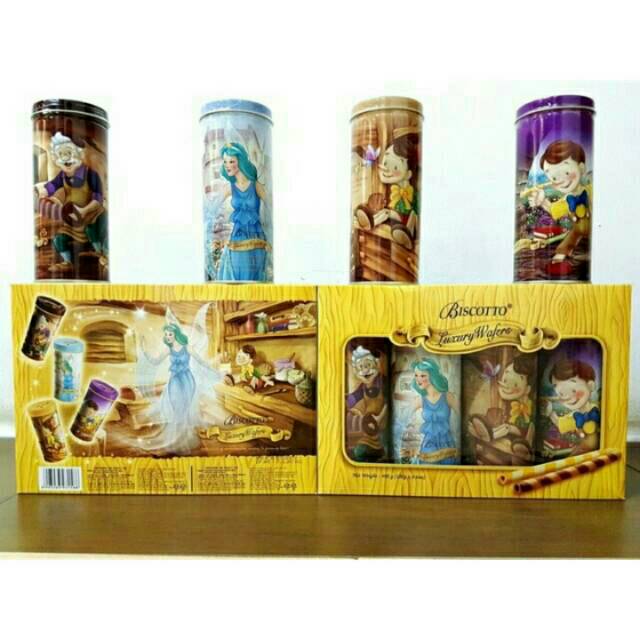 Coklat Biscotto / Astor Biscotto / parsel anak / coklat kaleng karakter