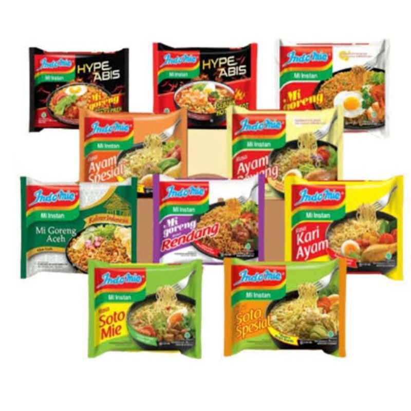 

INDOMIE ALL VARIAN ISI 5 PCS