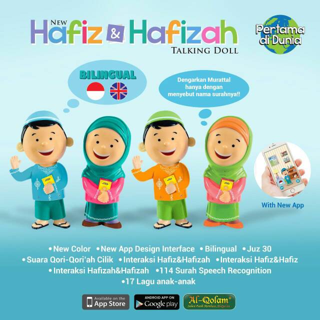 HAFIZ& HAFIZAH TALKING DOLL VERSI 3