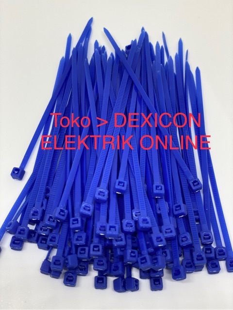 kabel ties 10 cm/cable ties/kabel serut/tali ties/ties warna/kabel ties warna/kabel pengikat plastik