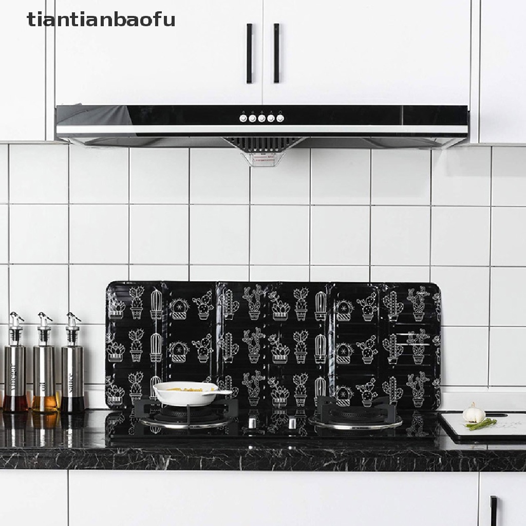 [tiantianbaofu] Kitchen Stove Foil Plate PreventOil Splash Cooking Hot Baffle Specialty Tool Boutique