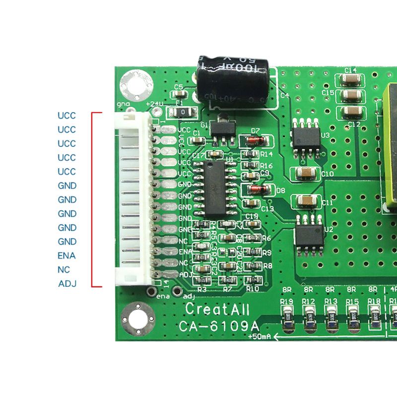 Bt 10-65 Inch LED LCD Backlight TV Universal Boost Konstan Saat Ini Driver Board Converters Full Bridge Booster Adaptor