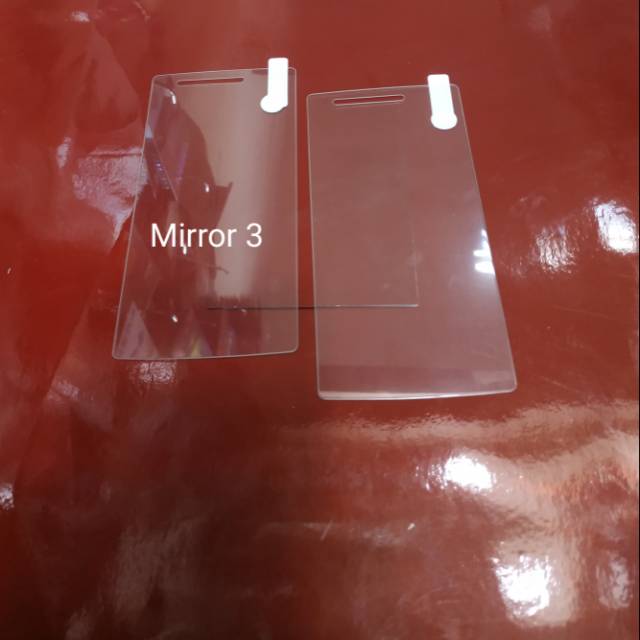 Tempered glass Oppo mirror 3 . N1 mini . R827 Find 5 mini . Find 7 . Find X anti gores kaca bening transparan screen guard pelindung layar