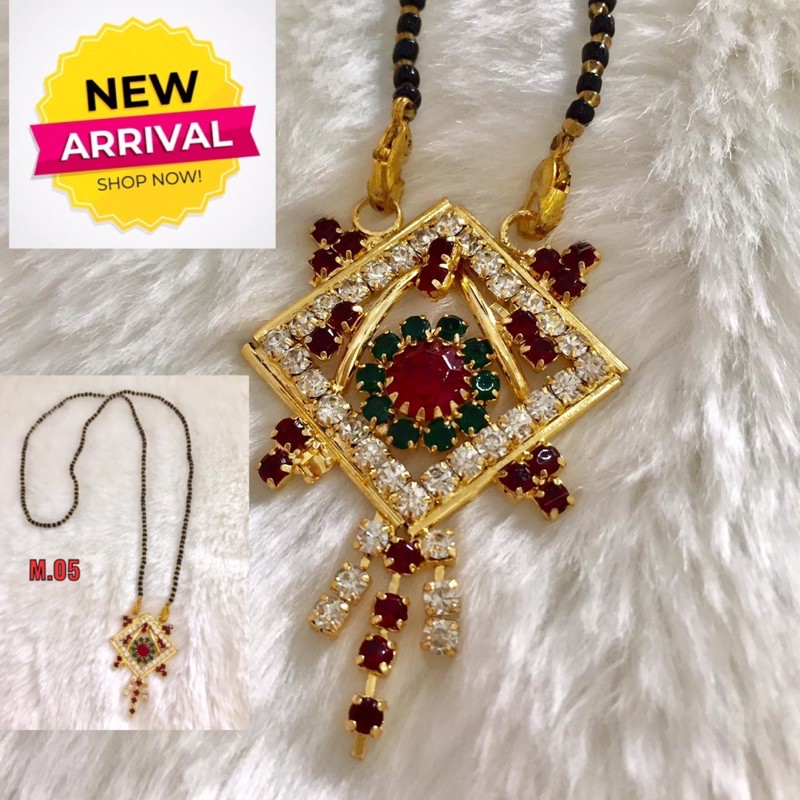 Mangalsutra panjang 39 cm/ Kalung Mangalsutra India / Kalung India / Mangalsutra Cantik Murah