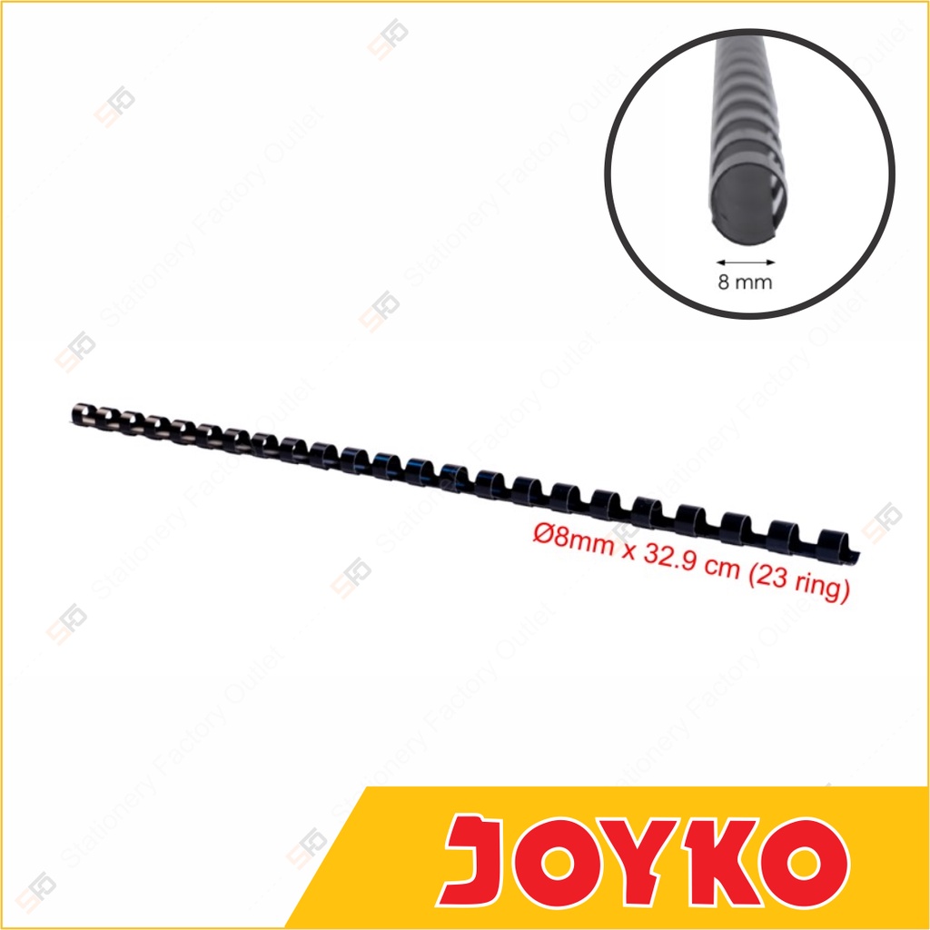 

Binding Ring Plastic Joyko - Jilid Spiral Plastik RPC 23