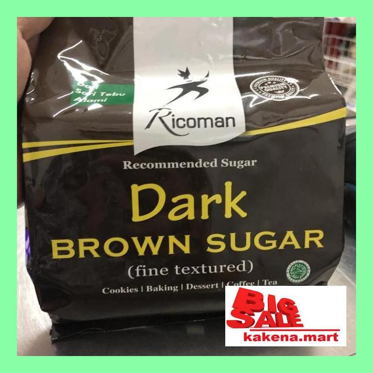 

Ka0Iusbu Ricoman Dark Brown Sugar 1 Kg Brownsugar Budlem