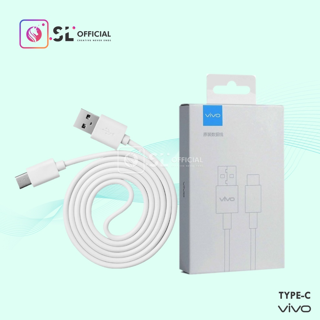 Kabel Data Vivo Fast Charging Original Type C &amp; Micro Usb