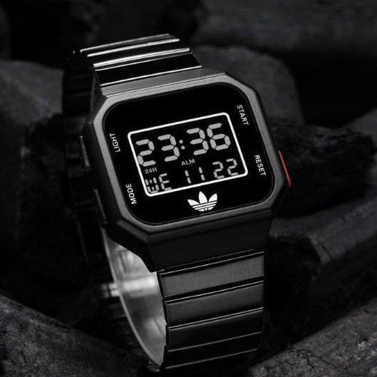 Jam Tangan Adidas Digital Pria & Wanita Rantai