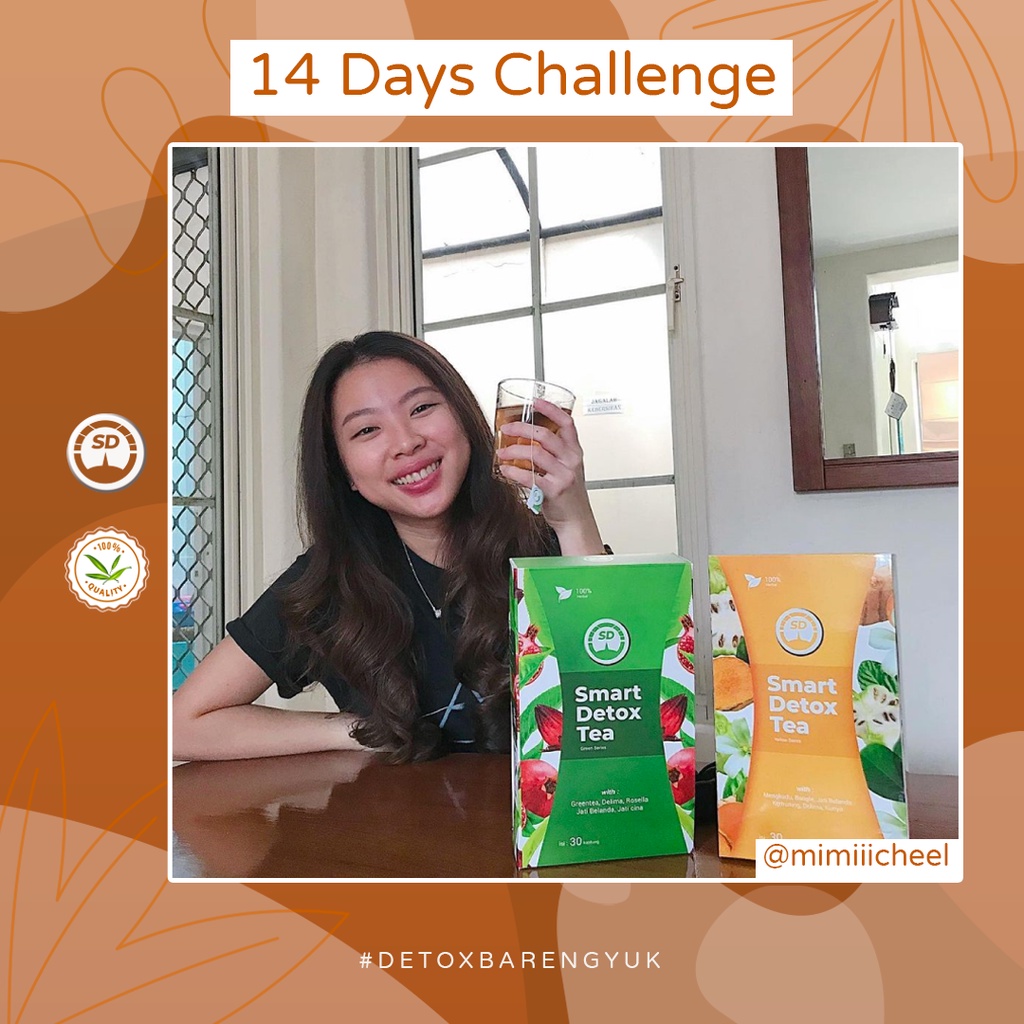 

Paket Smart Detox Tea - Green Series & Yellow Series Penghilang Lemak Aman