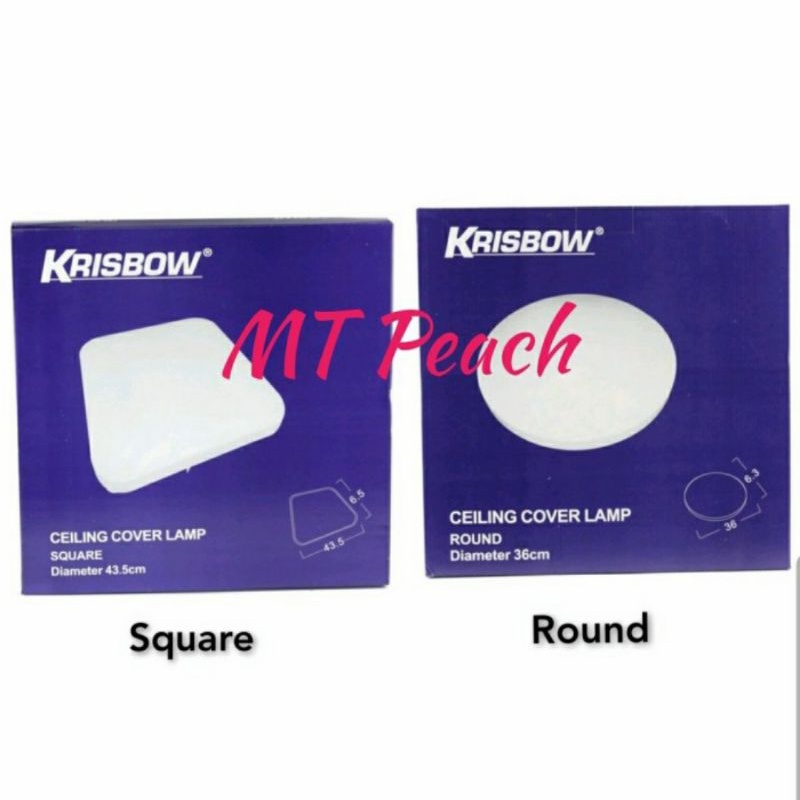 COVER LAMPU KRISBOW CEILING COVER LAMP