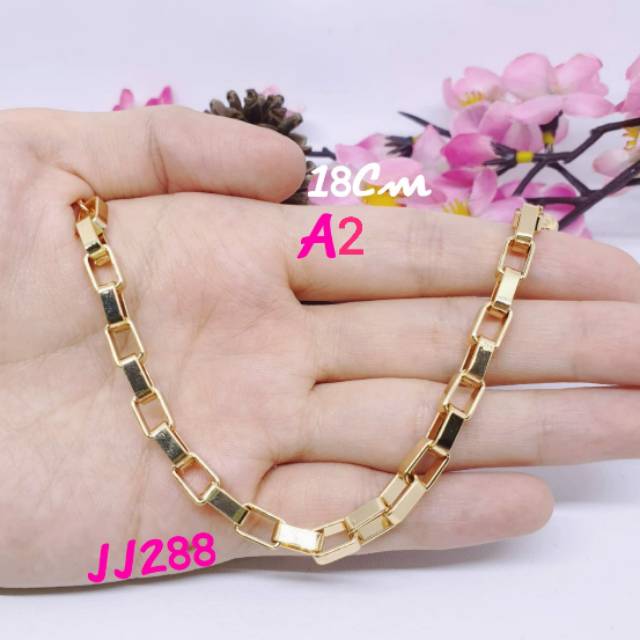 [1lusin]Gelang rantai imoet xuping uk18cm